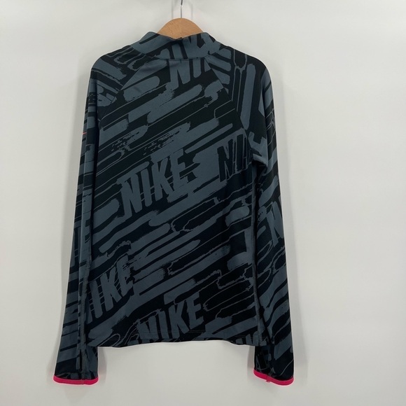 Nike Pro Youth Pullover Side Zip Jacket Medium - Picture 4 of 7